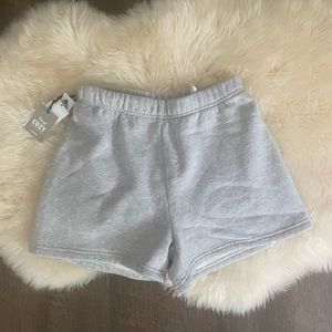 tna aritzia sweat shorts